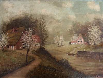 Bild Nr.5: 144-3599 Häuser: (Künstlergraphik)