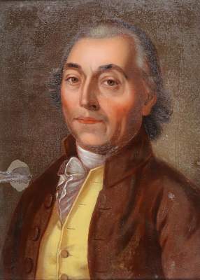Bild Nr.1: 144-3623 Portrait: (Künstlergraphik, Hinterglasmalerei)