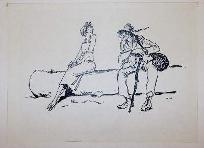Bild Nr.3: 144-3819 Blömer, Hermann: (Künstlergraphik, Karikatur)