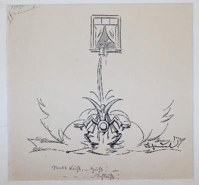 Bild Nr.4: 144-3819 Blömer, Hermann: (Künstlergraphik, Karikatur)