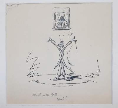 Bild Nr.6: 144-3819 Blömer, Hermann: (Künstlergraphik, Karikatur)