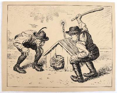 Bild Nr.6: 144-3821 Brasch, Hans: (Künstlergraphik, Karikatur)