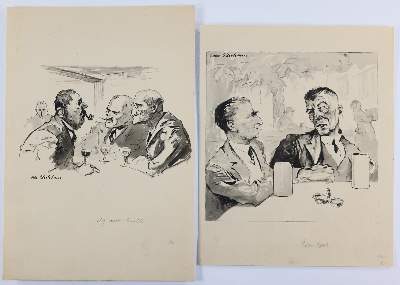 Bild Nr.2: 144-3825 Flechtner, Otto: (Künstlergraphik, Karikatur)