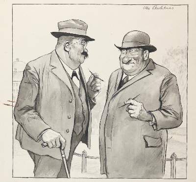 Bild Nr.5: 144-3825 Flechtner, Otto: (Künstlergraphik, Karikatur)