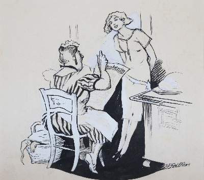 Bild Nr.5: 144-3826 Fliegende Blätter.: (Künstlergraphik, Karikatur)