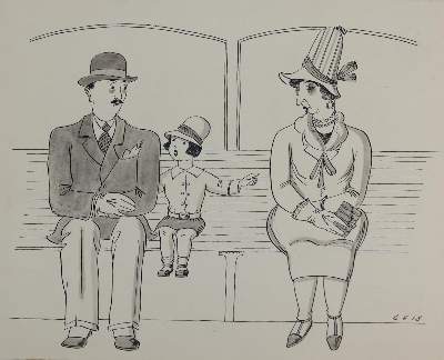 Bild Nr.3: 144-3830 Geis, Josef Nikolaus: (Künstlergraphik, Karikatur)