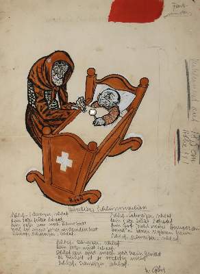 Bild Nr.2: 144-3832 Gilsi, René: (Künstlergraphik, Karikatur)