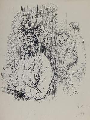 Bild Nr.2: 144-3838 Grieß, Rudolf: (Künstlergraphik, Karikatur)