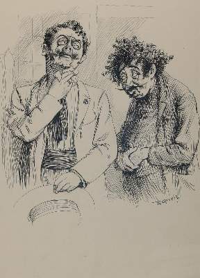 Bild Nr.5: 144-3839 Grieß, Rudolf: (Künstlergraphik, Karikatur)