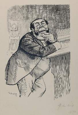 Bild Nr.7: 144-3839 Grieß, Rudolf: (Künstlergraphik, Karikatur)