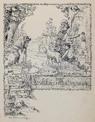 Bild Nr.1: 144-3844 Herrmannsdorfer, Joseph Martin: (Künstlergraphik, Karikatur)