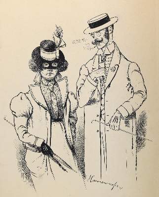 Bild Nr.2: 144-3845 Herrmannsdorfer, Joseph Martin: (Künstlergraphik, Karikatur)