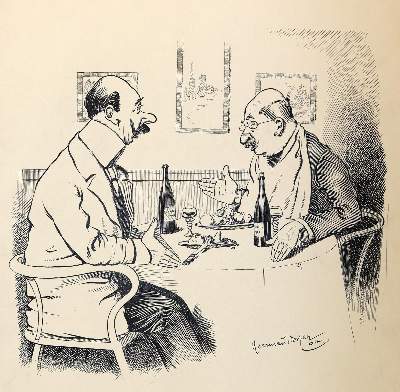 Bild Nr.5: 144-3845 Herrmannsdorfer, Joseph Martin: (Künstlergraphik, Karikatur)