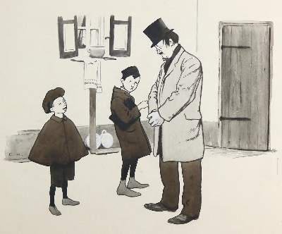 Bild Nr.5: 144-3851 Kirchner, Eugen: (Künstlergraphik, Karikatur)