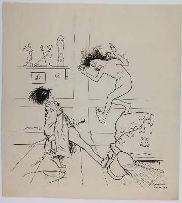 Bild Nr.5: 144-3852 Kirchner, Eugen: (Künstlergraphik, Karikatur)