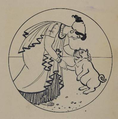 Bild Nr.2: 144-3853 Kirchner, Eugen: (Künstlergraphik, Karikatur)