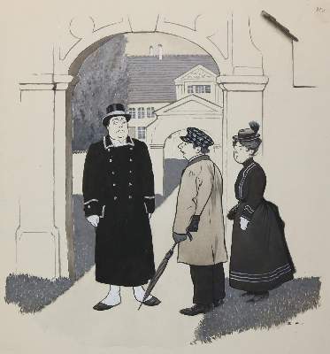 Bild Nr.4: 144-3854 Kirchner, Eugen: (Künstlergraphik, Karikatur)