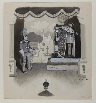 Bild Nr.2: 144-3855 Kirchner, Eugen: (Künstlergraphik, Karikatur)