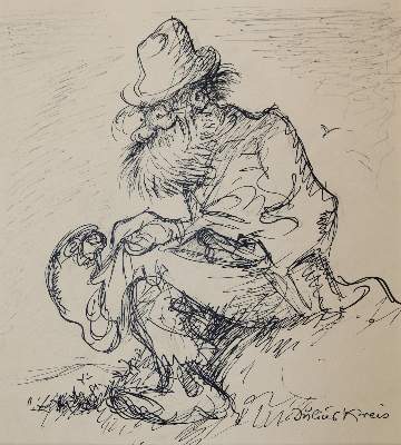 Bild Nr.2: 144-3857 Konvolut.: (Künstlergraphik, Karikatur)