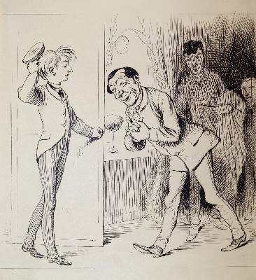 Bild Nr.2: 144-3860 Oberländer, Adolf: (Künstlergraphik, Karikatur)