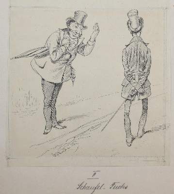 Bild Nr.8: 144-3865 Oberländer, Adolf: (Künstlergraphik, Karikatur)