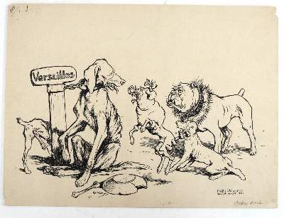 Bild Nr.2: 144-3868 Olshausen-Schöneberg, Käthe: (Künstlergraphik, Karikatur)