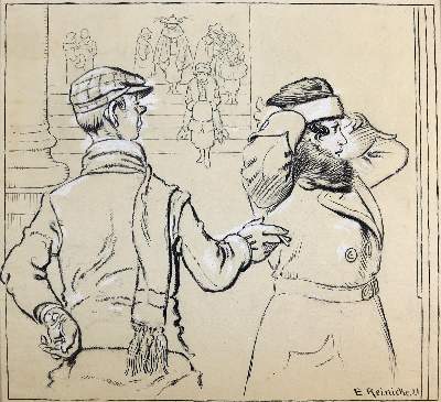 Bild Nr.1: 144-3871 Reinicke, Emil: (Künstlergraphik, Karikatur)
