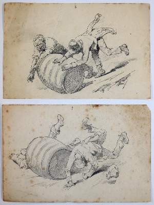 Bild Nr.2: 144-3875 Steub, Fritz: (Künstlergraphik, Karikatur)