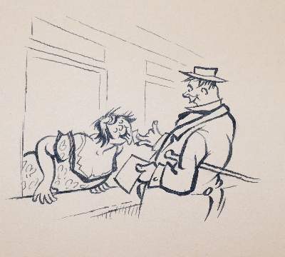 Bild Nr.3: 144-3876 Storch, Carl: (Künstlergraphik, Karikatur)