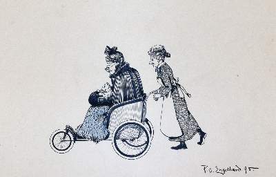 Bild Nr.1: 144-3877 Stubenrauch, Hans: (Künstlergraphik, Karikatur)