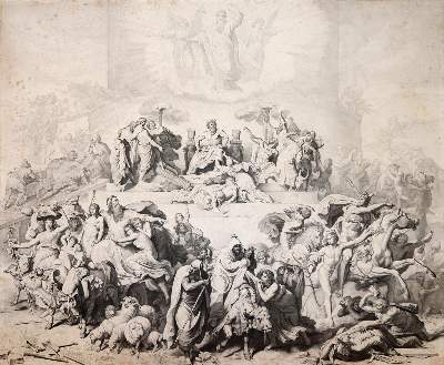 Bild Nr.1: 144-3886 Kaulbach, Wilhelm von: (Künstlergraphik)