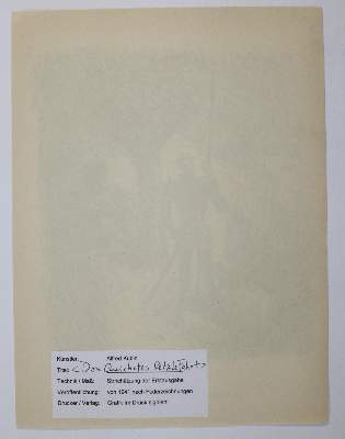 Bild Nr.4: 144-3946 Kubin, Alfred: (Künstlergraphik)