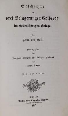 Bild Nr.1: 144-408 Held,H.v.: (Militaria)