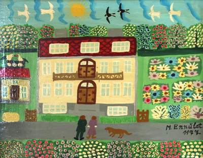 Bild Nr.1: 144-4105 Ennulat, Minna: (Künstlergraphik, Naive Kunst)