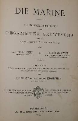 Bild Nr.1: 144-414 Brommy,R. (d.i. K.R.Bromme) u. H.v.Littrow.: (Militaria, Marine)