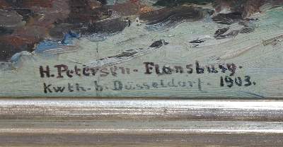 Bild Nr.3: 144-4164 Petersen-Flensburg, Heinrich: (Künstlergraphik)