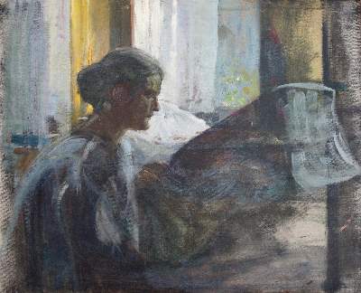 Bild Nr.3: 144-4193 Portrait: (Künstlergraphik)