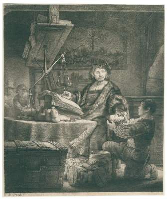 Bild Nr.1: 144-4222 Rembrandt, Hamensz van Rijn: (Künstlergraphik)