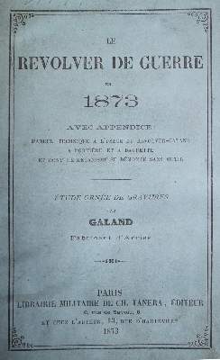 Bild Nr.1: 144-433 Galand,(C.F.).: (Militaria, Waffen)
