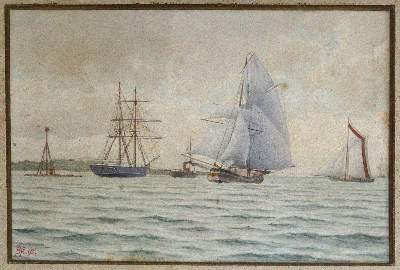 Bild Nr.3: 144-4350 Seestücke.: (Künstlergraphik)
