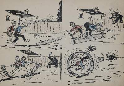 Bild Nr.1: 144-4358 Skizzenbuch: (Künstlergraphik)