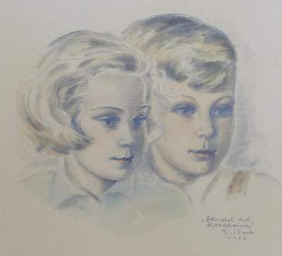 Bild Nr.1: 144-4378 Staib, Butz (d.i. Hedwig Luise,: (Künstlergraphik)