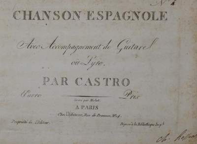 Bild Nr.1: 144-439 Castro (Salvador de Gistau).: (Musik)