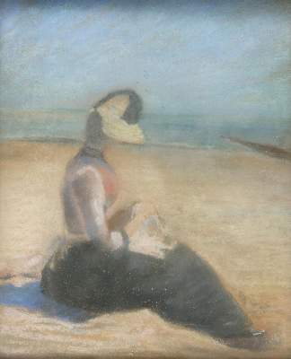 Bild Nr.1: 144-4392 Stranddarstellungen.: (Künstlergraphik)