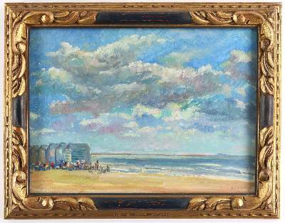Bild Nr.2: 144-4392 Stranddarstellungen.: (Künstlergraphik)