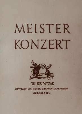 Bild Nr.1: 144-446 Meisterkonzert Julius Patzak.: (Musik)