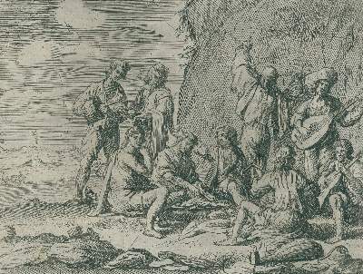 Bild Nr.2: 144-4472 Wael, Cornelis de: (Künstlergraphik)