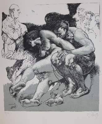 Bild Nr.2: 144-4486 Wenk-Wolff, Uwe: (Künstlergraphik)