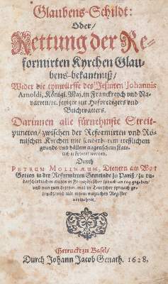 Bild Nr.2: 144-45 Du Moulin,P.: (Alte Drucke, Handschriften und Theologie)