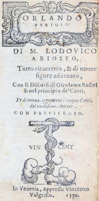 Bild Nr.5: 144-46 Ariosto,L.: (Einband)